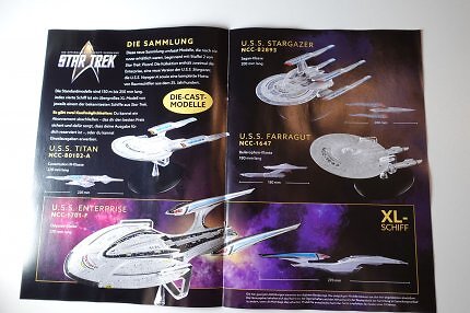 Unter anderem die Enterprise-F kommt als XL-Version.
