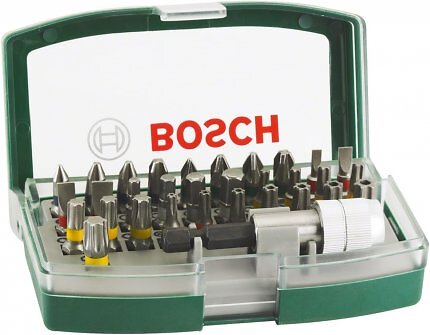 Das Bosch-Schrauber-Bit-Set mit Profilen wie PZ und Torx war lange ausverkauft