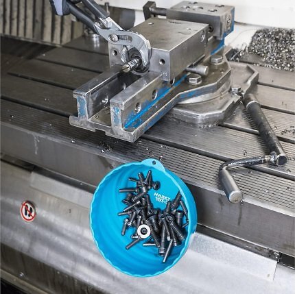 Für Bits und Schrauben offeriert der deutsche Hersteller Hazet eine magnetische Schale.