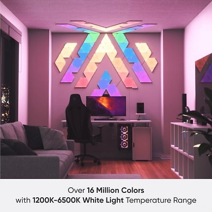Govee, Philips Hue und Nanoleaf sind bei Amazon befristet im Angebot. Die Shapes sind modular aufgebaut und sie untersttzen Alexa und Gogle Home.