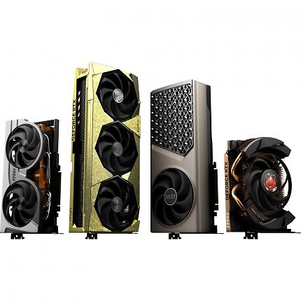MSI-Konzeptstudien für neue Grafikkarten der Nvidia Geforce RTX 50er-Serie