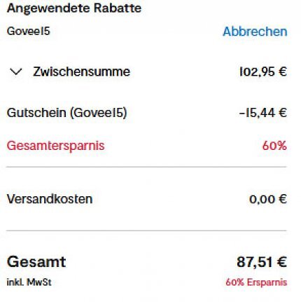 Mit Code erhält man die Govee-Stehlampe mit Alexa effektiv so günstig wie nie.