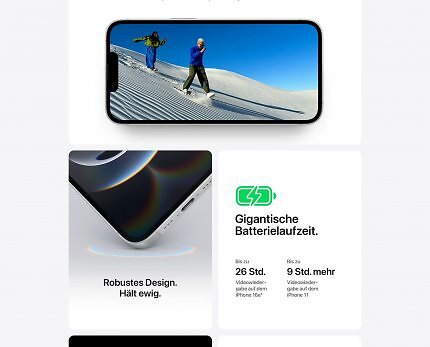 Viel Leistung für vergleichsweise wenig Geld bietet das iPhone 16e.