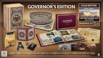 Die Governor's Edition bietet für 159,99 Euro eine Fülle an phyischen und digitalen Inhalten.