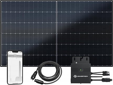 Das bifaziale 400-Watt-Set eignet sich ideal für Singles.