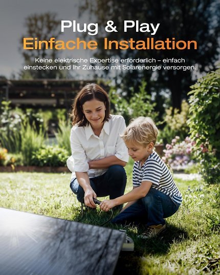 Das Attraktivste an Balkonkraftwerken ist neben dem günstigen Preis auch, dass man sie einfach selbst in Betrieb nehmen kann.