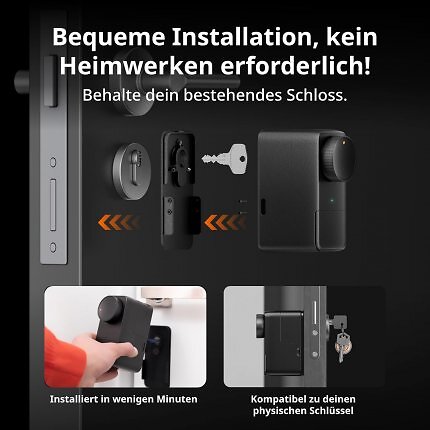 Der Hersteller stellt die einfache Installation heraus.