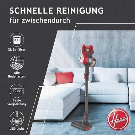 Es muss nicht immer Dyson sein. Der H-Free 100 Home von Hoover bietet gute Qualität zum erstaunlich günstigen Preis.