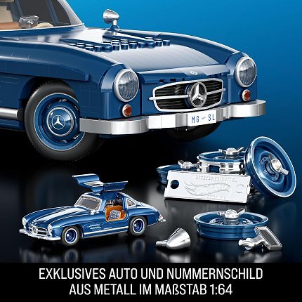 Lieferumfang: Hot Wheels Mercedes-Benz 300SL