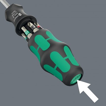 Der Wera Kraftform Kompakt 27 XL ist ein Bit-Schraubendreher mit 30 Zentimter langem Schaft. Er ist nun günstiger als sonst.