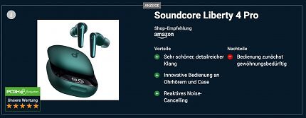 Soundcore Liberty 4 Pro im Test.