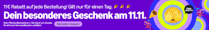 Nur heute gibt's 11€ Rabatt auf jede Bestellung bei Amazon Haul.