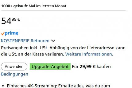 Der neue Fire TV Stick 4K Select ist bei Amazon erstmals reduziert.