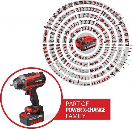 Der Akku-Schlagschrauber IMPAXXO 18/450 aus Einhells Power-X-Change-Reihe ist nun 24 Euro unter Vergleichspreis im Angebot.