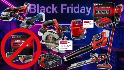 Am Black Friday verfeuert Amazon &amp; Einhell Bosch Pro ab 11 €: