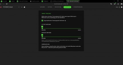 Im Zusammenspiel mit der ARM-CPU beherrscht der Razer Focus Pro 45K Optical Sensor Gen 2 innovative Techniken wie Smart Tracking, asymmetrischen Cut-off und Motion Sync.