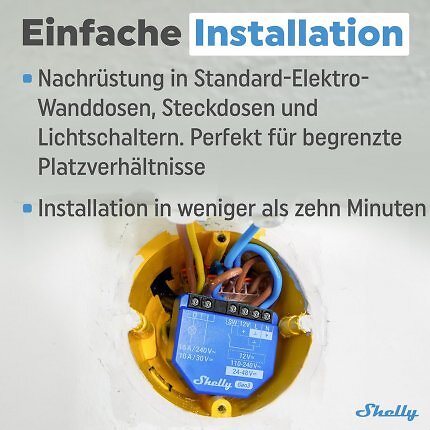 Laut Hersteller eignen sich die Shellys auch bei beengten Verhältnissen.