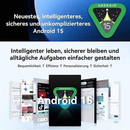 Das Mega 2 kommt mit dem neuesten Android-Betriebssystem für Tablets.
