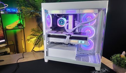 Das Erstlings-Projekt ist dennoch gelungen, denn der PC steht und funktioniert.