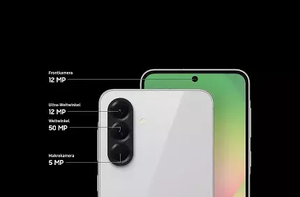 Das Dreifach-Kamerasystem des Galaxy A56 5G ermöglicht auch bei wenig Licht gute Fotos.