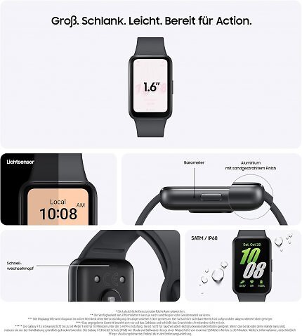 Die Samsung Galaxy Fit3 bietet erstaunlich viel fürs Geld.