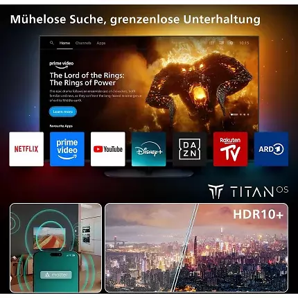 Einen 65 Zoll großen QLED TV unter 550 Euro findet man selten.