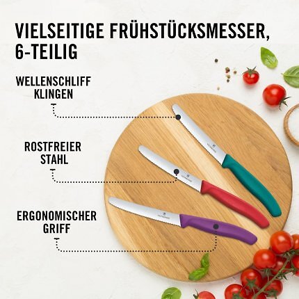 Bei Amazon gibt es ein Messer-Set von Victorinox für unter 4 Euro pro Klinge.