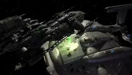 Schon die NX-01 traf auf die Borg.