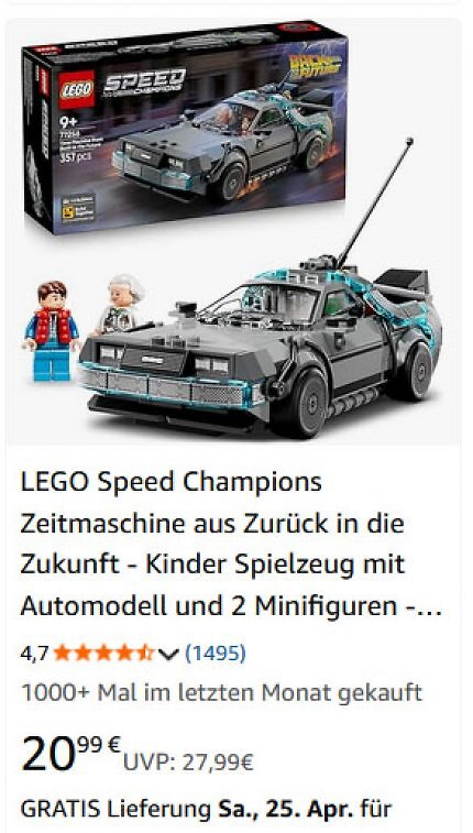 Selbst ohne Prime sollte er gerade eben noch zeitnah geliefert werden - jetzt steigt die Lieferzeit wieder.