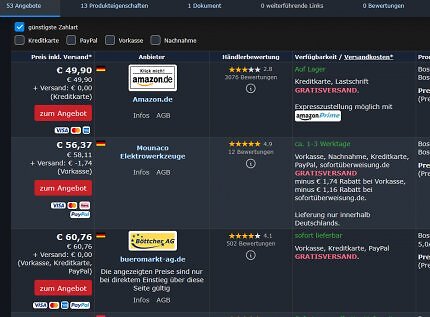 Der 5 Ah große Bosch-Professional-Akku ist bei Amazon so günstig wie Monate nicht.