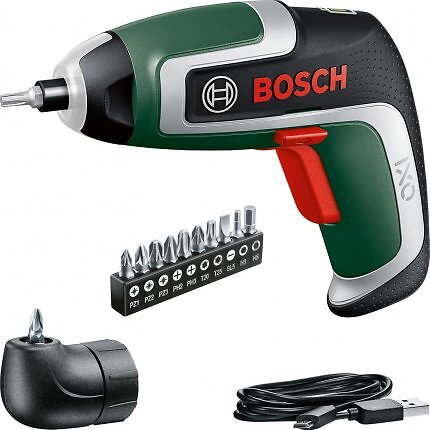 Bosch nur noch 24 Stunden im Sale: Die Amazon-Edition kommt mit Bits und Winkelaufsatz.