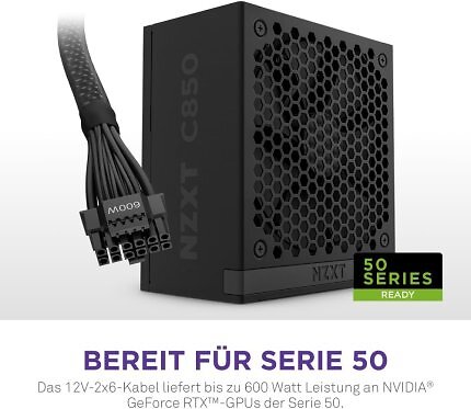 Das C850 verträgt auch die neuesten Grafikkarten.