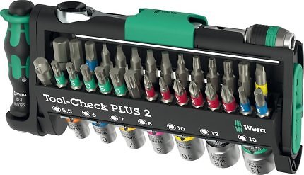 39-teilige kommt der Tool-Check-Plus daher.