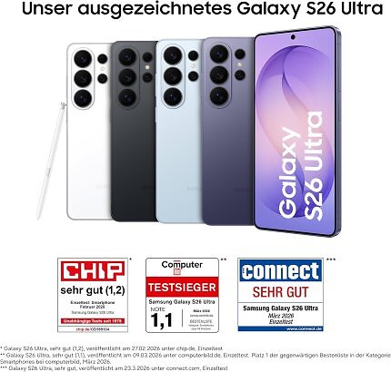 Das Galaxy S26 Ultra wurde sogar noch besser bewertet als das Galaxy S26.
