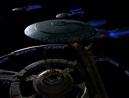 Die U.S.S. Venture gut ein Jahr nach den Ereignissen aus Star Trek 7.