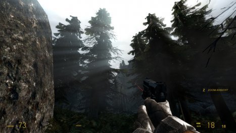 Half-Life 2 Fakefactory Cinematic Mod 12.21: Grafikkarten-Benchmarks, Downsampling-Shots & Video