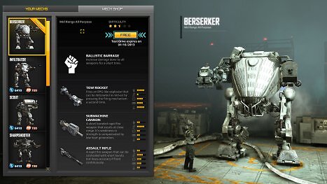 Hawken: Vorschau zum F2P-Mech-Shooter plus GPU-PhysX-Benchmarks