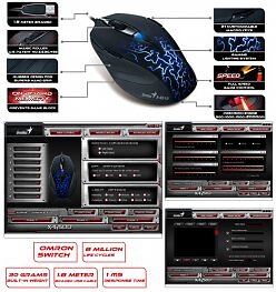 Genius bringt mit der X-G510 beidhändig bedienbare Spiele-Maus 