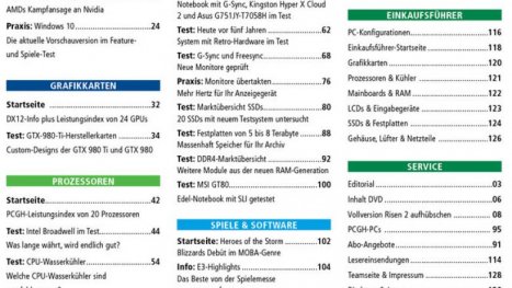 **PCGH 08/2015 im Handel** "Retro"-Hardware im Test, PCGH-Windows-10-Guide, Fury X und Radeon 300, Core i7-5775C, GTX-980/Ti-Marktübersicht u.v.m. DVD-Vollversion: Risen 2