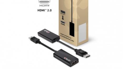 Club 3D CAC-1170/1070: Aktive Adapter für HDMI 2.0 auf Radeons und Intel-IGPs