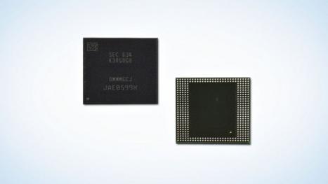 Samsung bringt erste 8-GByte-Speichermodule mit LPDDR4-Chips auf den Markt