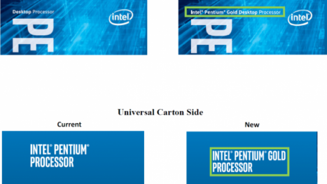 Intel: Pentium-Prozessoren bekommen jetzt Gold-Zusatz