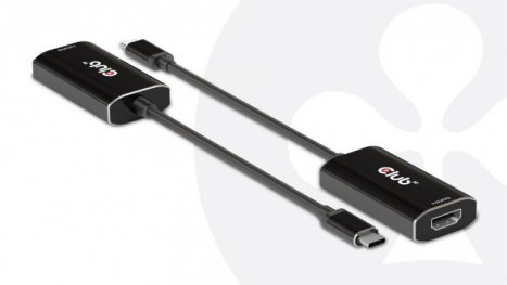 USB-C zu HDMI 2.1: Club 3D bringt aktiven Adapter CAC-1586, mit Unterstützung für 8K-Displays