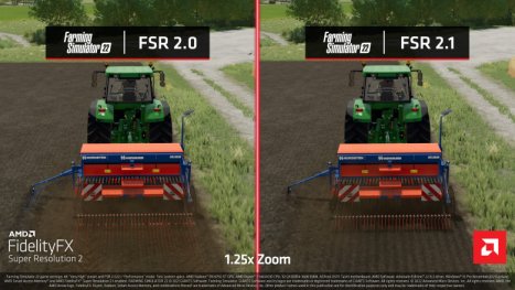 AMD zeigt neues FSR 2.1 mit dem Landwirtschafts-Simulator 22