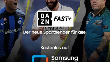 Dazn: Bei Samsung gibt es das Sport-Streaming kostenlos, aber mit Einschränkungen