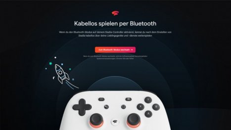 Stadia-Ende: So lässt sich der Controller auf Bluetooth umschalten