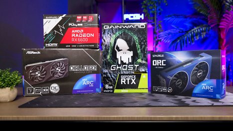 Die besten Gaming-Grafikkarten für 2024 - Teil 3: GPUs um 200 Euro