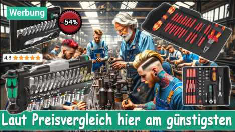Amazon wirft Wera raus: Tool-Check Plus mit Zyklop Mini, Bits, VDE-Klingen und Set mit Knipex Zange zum Bestpreis