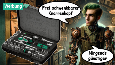 5 Ratschen in einer, Bits, Nüsse & Zubehör: Wera Zyklop Speed 8100 nirgendwo günstiger im Angebot