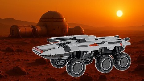 Lego-Rivale trifft Mass Effect: Auf inoffizielle Normandy folgt Mako aus über 1.200 Steinen